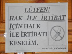 Cemaata ilginç uyarı